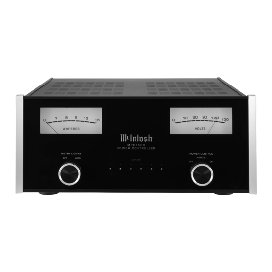 McIntosh MPC1500 Bedienungsanleitung