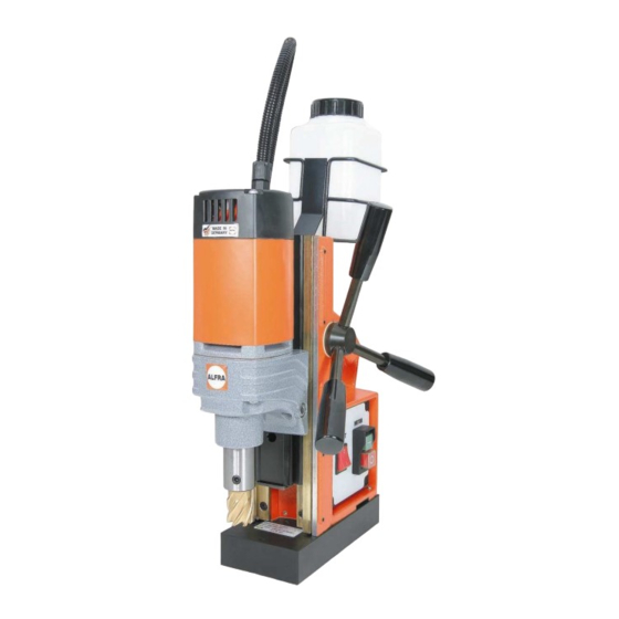 ALFRA ROTABEST Mini 38/50 Weldon Bedienungsanleitung