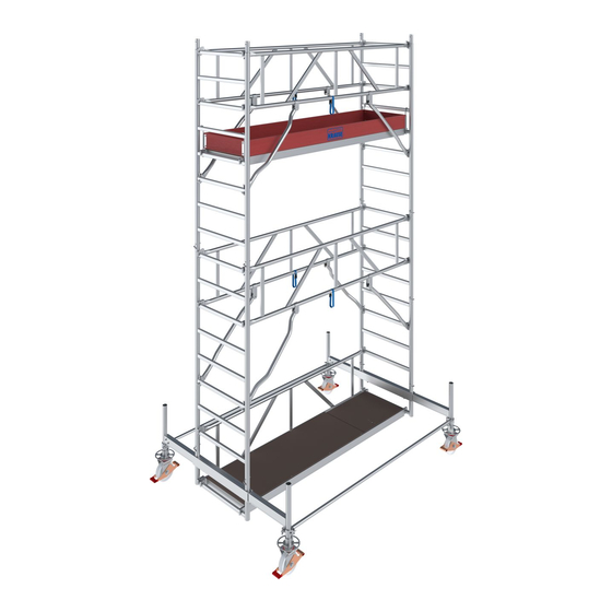 KRAUSE STABILO Professional 100 Aufbau- Und Verwendungsanleitung
