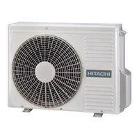 Hitachi RAS-3HVNC Installations- Und Betriebshandbuch