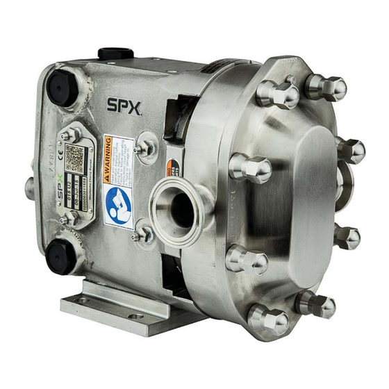 SPX Flow Universal II Serie Bedienungsanleitung