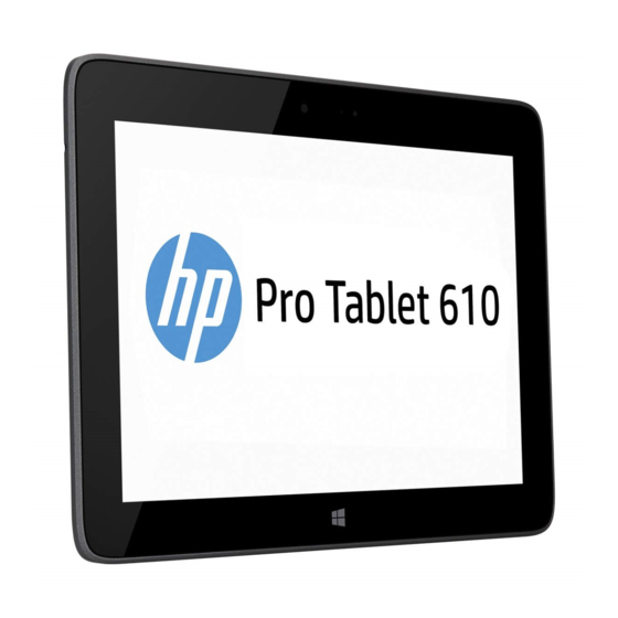 HP Pro 610 G1 Benutzerhandbuch