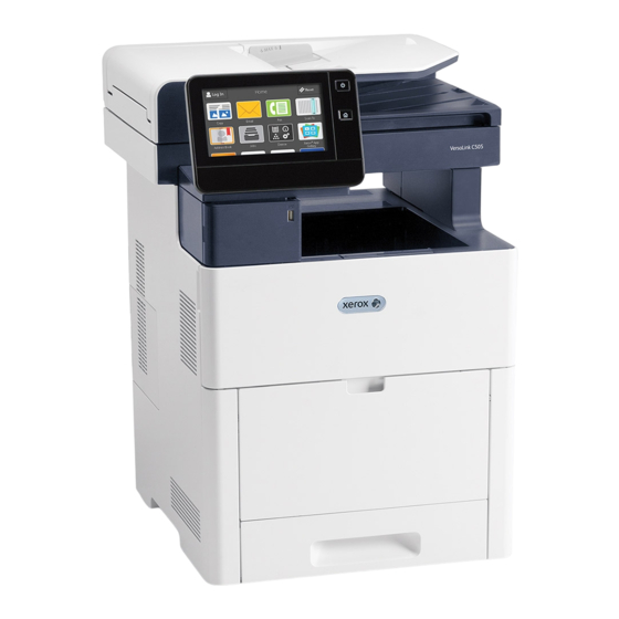 Xerox VersaLink C505 Installationsanleitung
