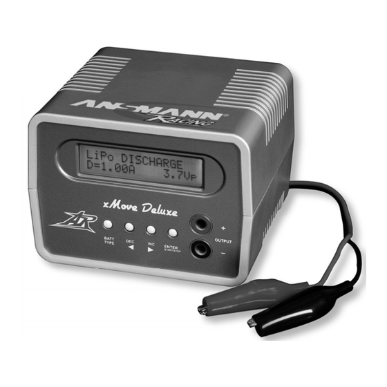 ANSMANN xMove Deluxe Bedienungsanleitung