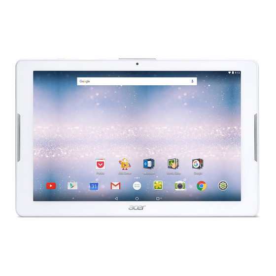 Acer Iconia 10 Bedienungsanleitung
