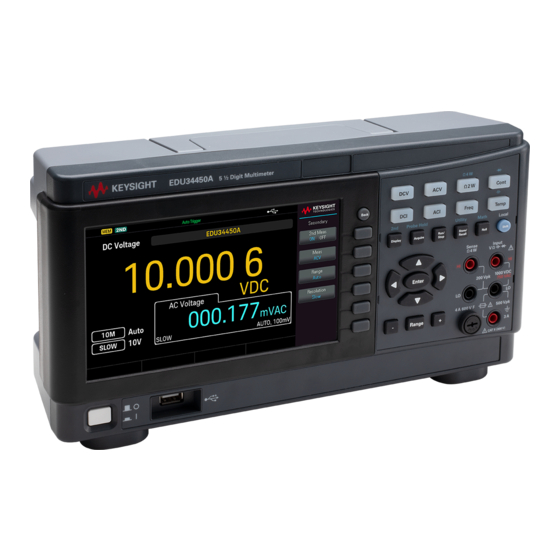 Keysight EDU34450A Benutzerhandbuch