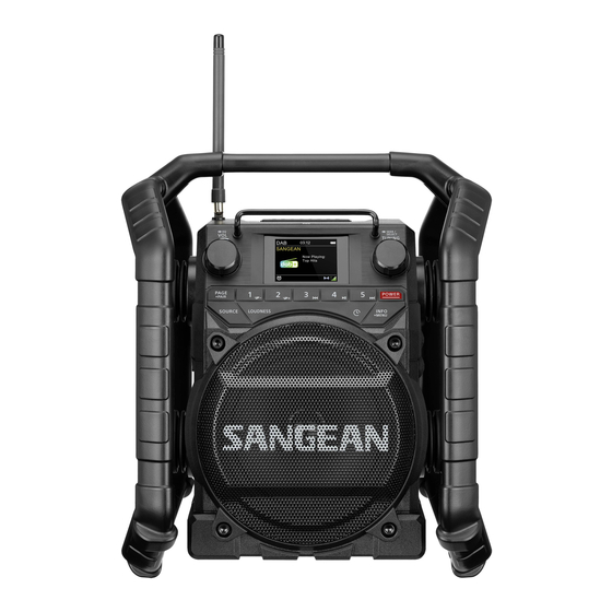 Sangean U4X Bedienungsanleitung