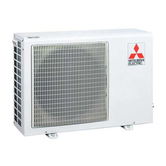 Mitsubishi Electric MR.SLIM SUZ-KA25VA3 Installationshandbuch