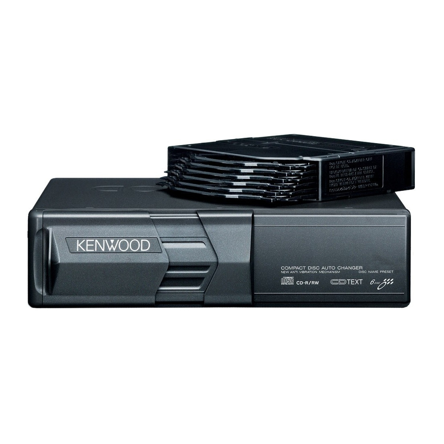 Kenwood KDC-C717 Bedienungsanleitung