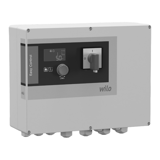 Wilo Control EC-Fire Einbau- Und Betriebsanleitung