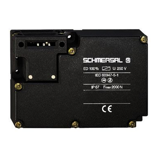 schmersal AZM 161CC-12/03RKA-024 Hinweise Zur Bedienung