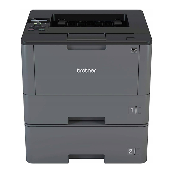 Brother HL-L5000D Kurzanleitung