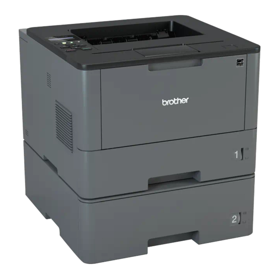 Brother HL-L5000D Installationsanleitung