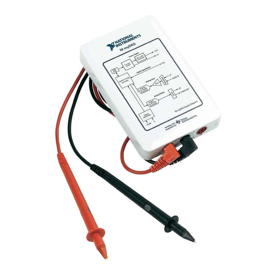 National Instruments myDAQ Bedienungsanleitung