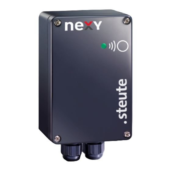 steute RF UBR SW868-NET AC 4S Montage- Und Anschlussanleitung