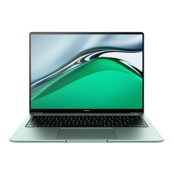 Huawei MateBook 14S Schnellstartanleitung