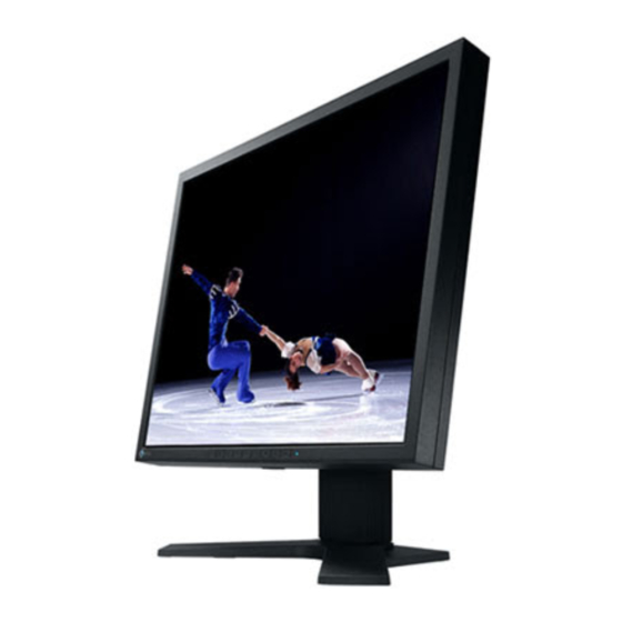 Eizo FlexScan S1910 Installationshandbuch