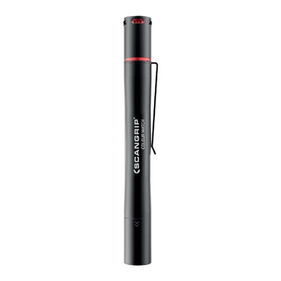 SCANGRIP MATCHPEN R Bedienungsanleitung