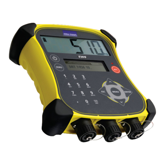 Tru-Test EziWeigh6 Starthilfe