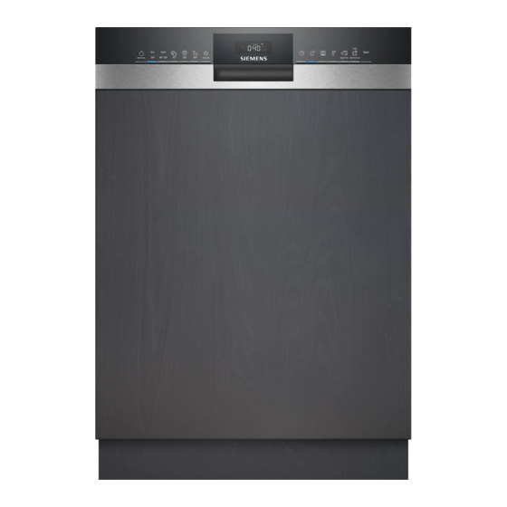 Siemens SN53ES16BE Gebrauchsanleitung