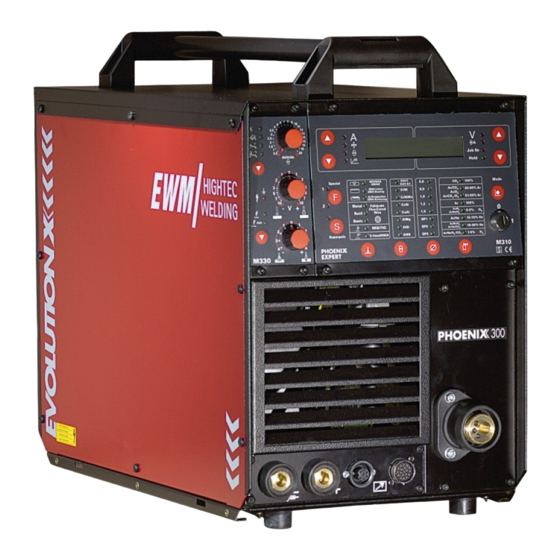 EWM PHOENIX 330 EXPERT PULS forceArc Handbücher