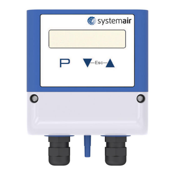 SystemAir PCA1000/6000D2 Betriebsanleitung