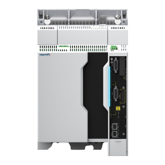 Bosch Rexroth IndraDrive X XCS1 Betriebsanleitung