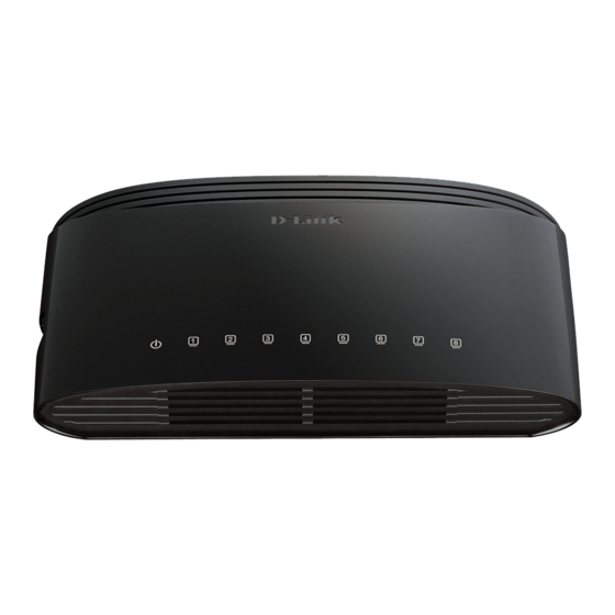 D-Link DES-1008D Schnellinstalationsanleitung