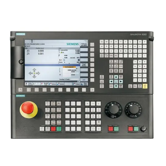 Siemens SINUMERIK ONE /828D Systemhandbuch