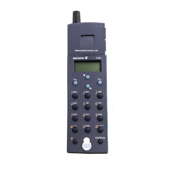 Ericsson BUSINESSPHONE 250 Bedienungsanleitung