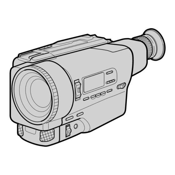 Sony CCD-TR3100E Bedienungsanleitung