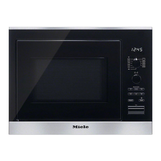 Miele M 6022 SC Gebrauchsanweisung