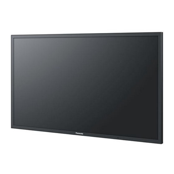 Panasonic TH80LF50ER Bedienungsanleitung