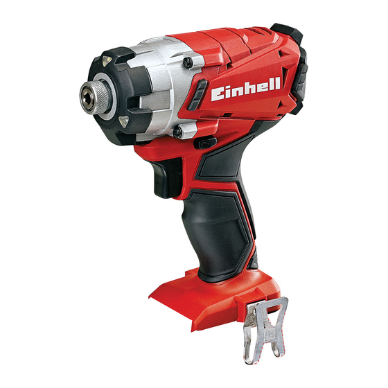 EINHELL TE-CI 18 Li Originalbetriebsanleitung