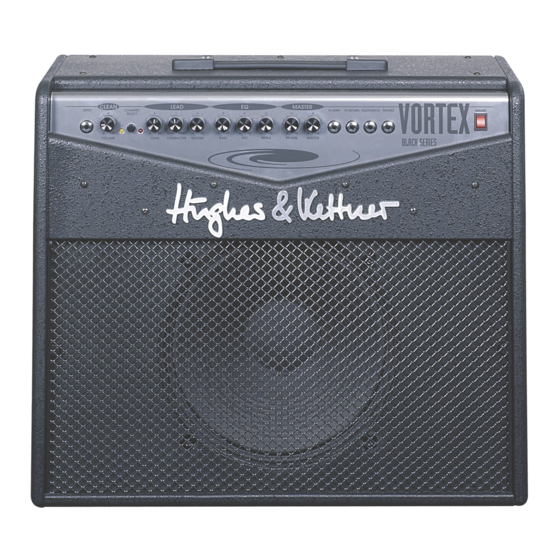 Hughes & Kettner Vortex Bedienungsanleitung