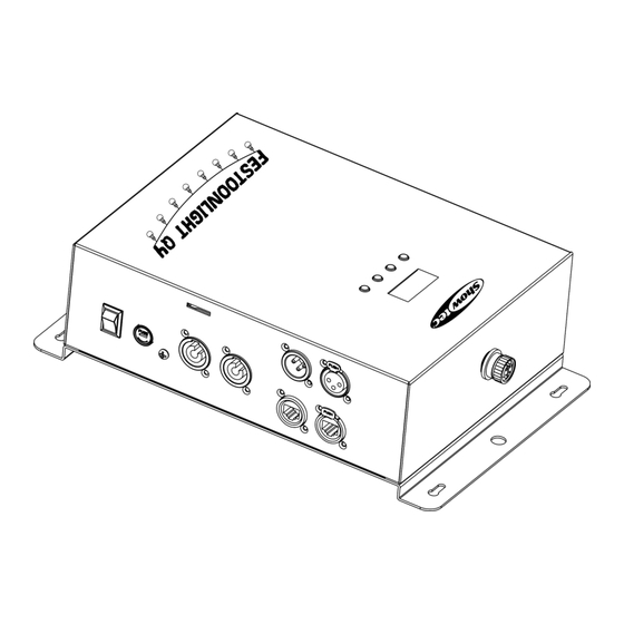 SHOWTEC Festoonlight Q4 Controller V2 Bedienungsanleitung