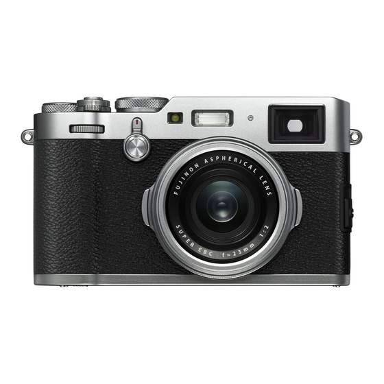 FujiFilm X100F Bedienungsanleitung