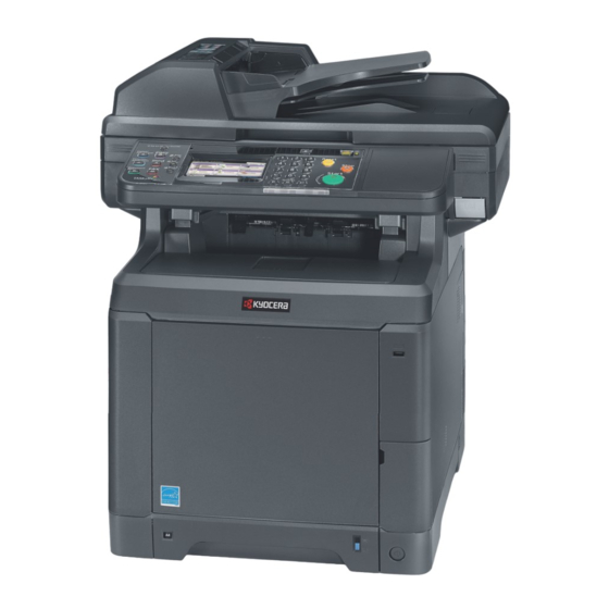 Kyocera TASKalfa 265ci Bedienungsanleitung