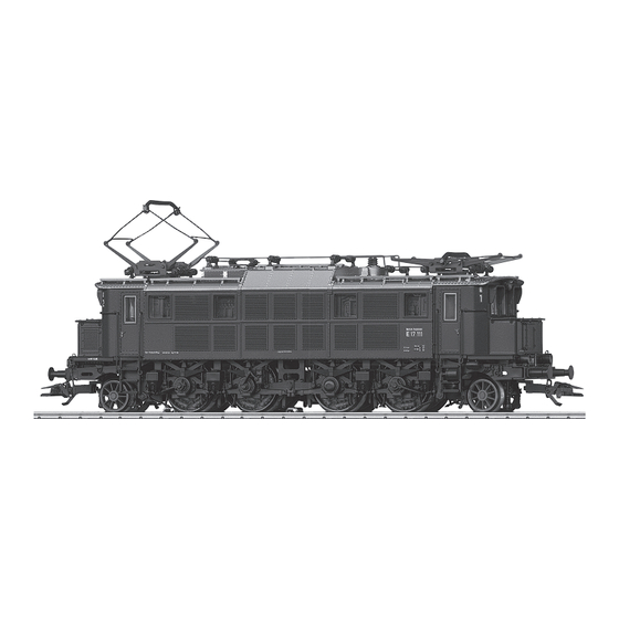 Märklin 37061 Bedienungsanleitung