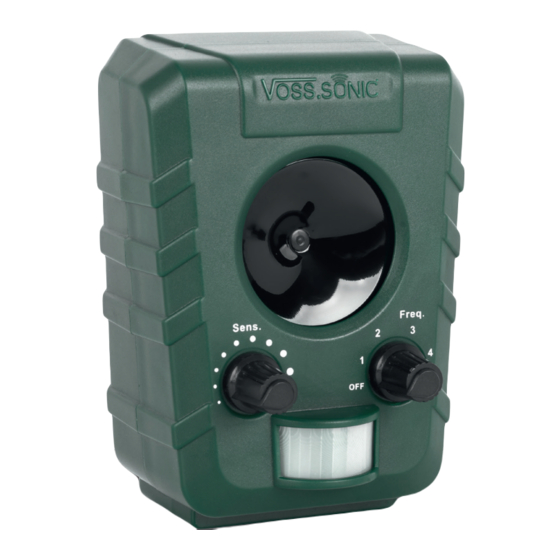 VOSS.SONIC 1200 Bedienungsanleitung