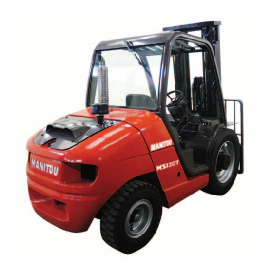 Manitou MSI20 T 4ST3B Betriebsanleitung