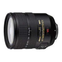 Nikon AF-S VR Zoom-Nikkor ED24-120mm f/3.5-5.6GIF Bedienungsanleitung