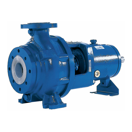 KSB KWP Serie Betriebs- Und Montageanleitung