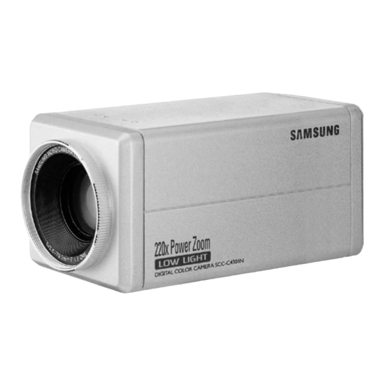 Samsung SCC-C4201 Gebrauchsanleitung
