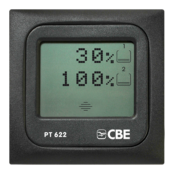 CBE PT622 Bedienungsanleitung