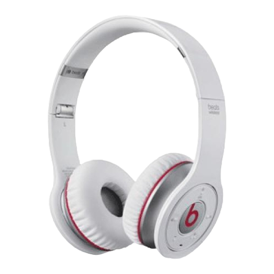Beats by Dr Dre Beats Wireless Handbuch