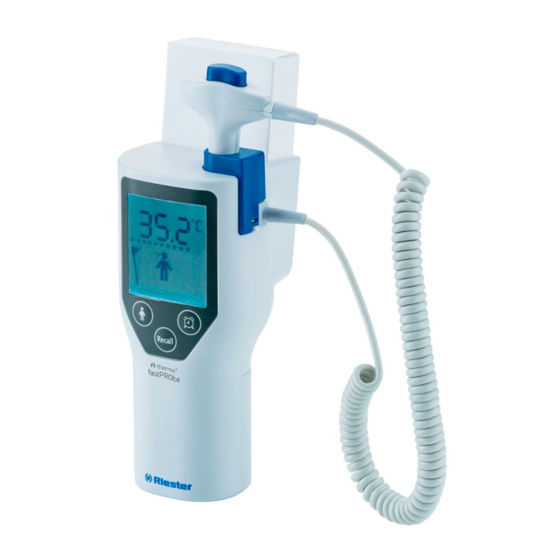 Riester ri-thermo fastPRObe Gebrauchsanweisung