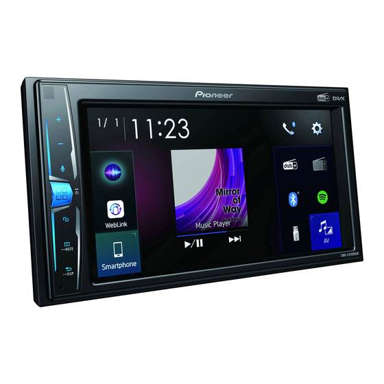Pioneer DMH-A3300DAB Bedienungsanleitung
