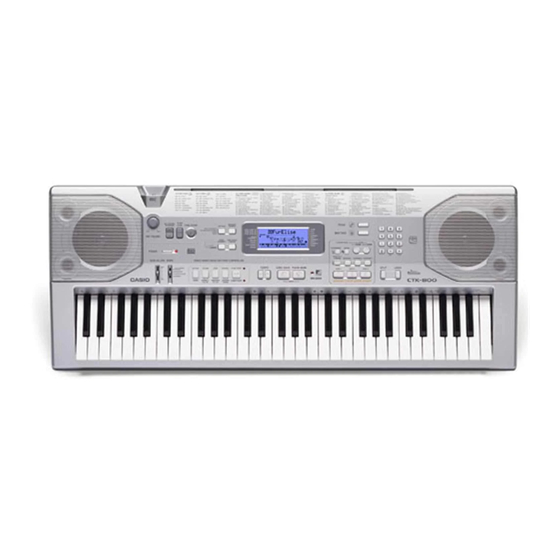 Casio CTK-800 Bedienungsanleitung