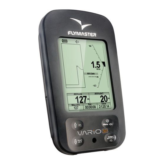 Flymaster VARIO SD Benutzerhandbuch